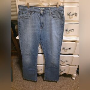 Classic Levi 515 Bootcut Blue Women's Jeans